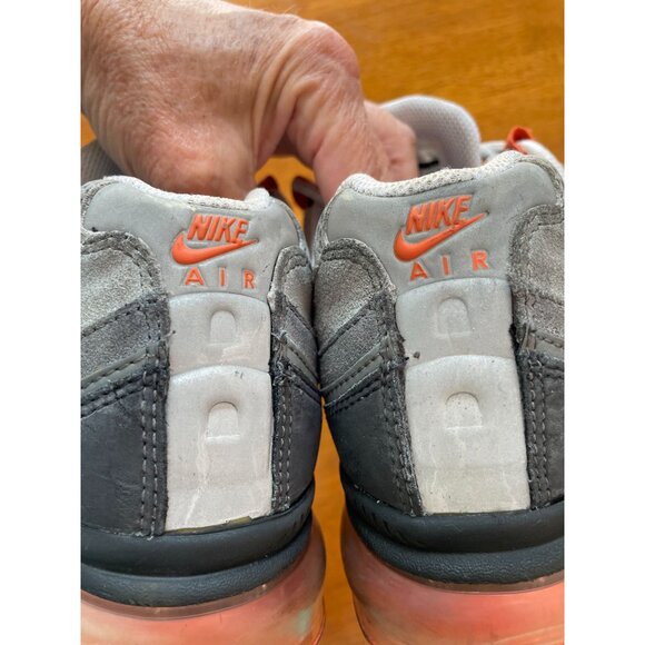 Nike Air Max Men's Sneakers Sz 6.5 Gray & Orange Vintage Vibes 2010 - Picture 10 of 16